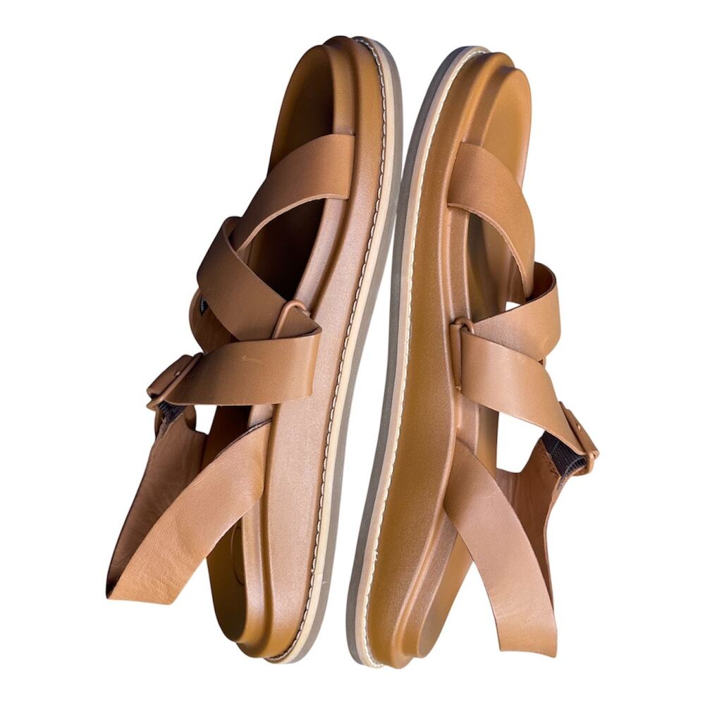 Chaco women’s Townes Leather Sandal size 8 NWOT Cashew - Picture 5 of 10